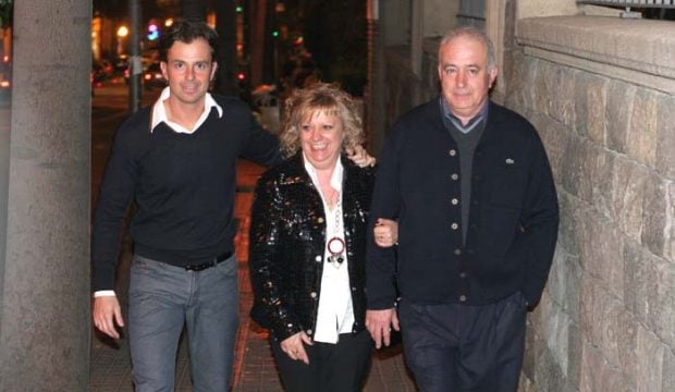 Arantxa Sánchez Vicario y Josep Santacana