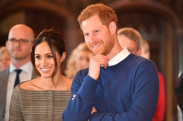 Meghan Markle y el pr&iacute;ncipe Harry Vestido Novia