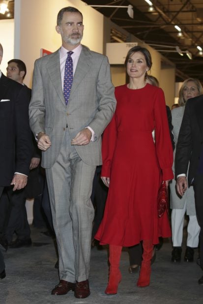 Do&ntilde;a Letizia con el Rey / Gtres