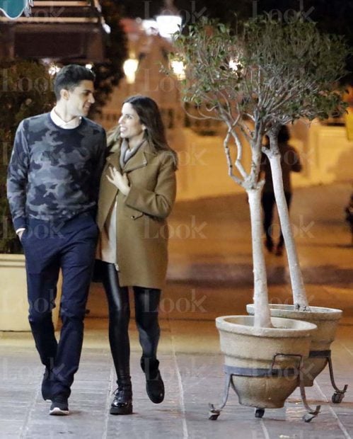 Marc Bartra y Melissa Jim&eacute;nez
