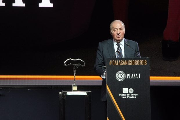 El rey don Juan Carlos durante su discurso / Casa Real