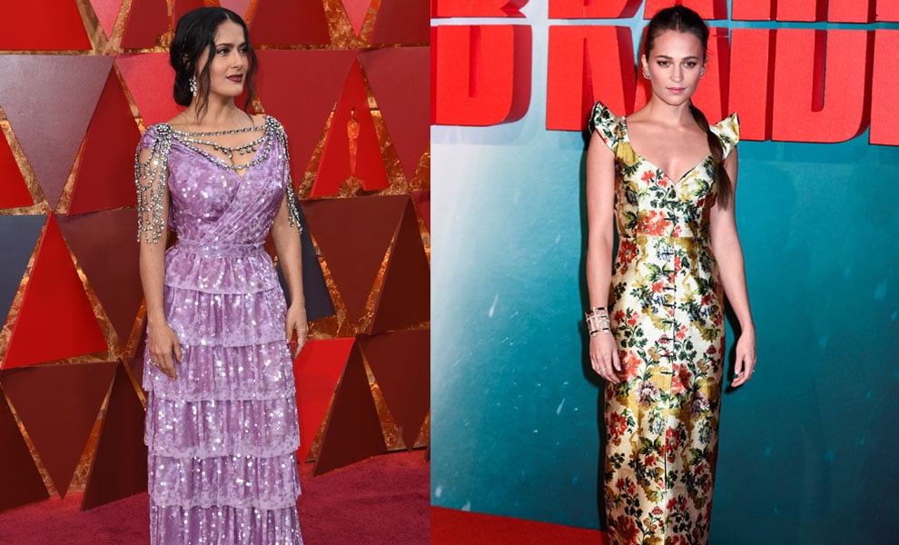 GALERÍA: De Salma Hayek a Alicia Vikander, ellas son las mejor y peor vestidas de la semana