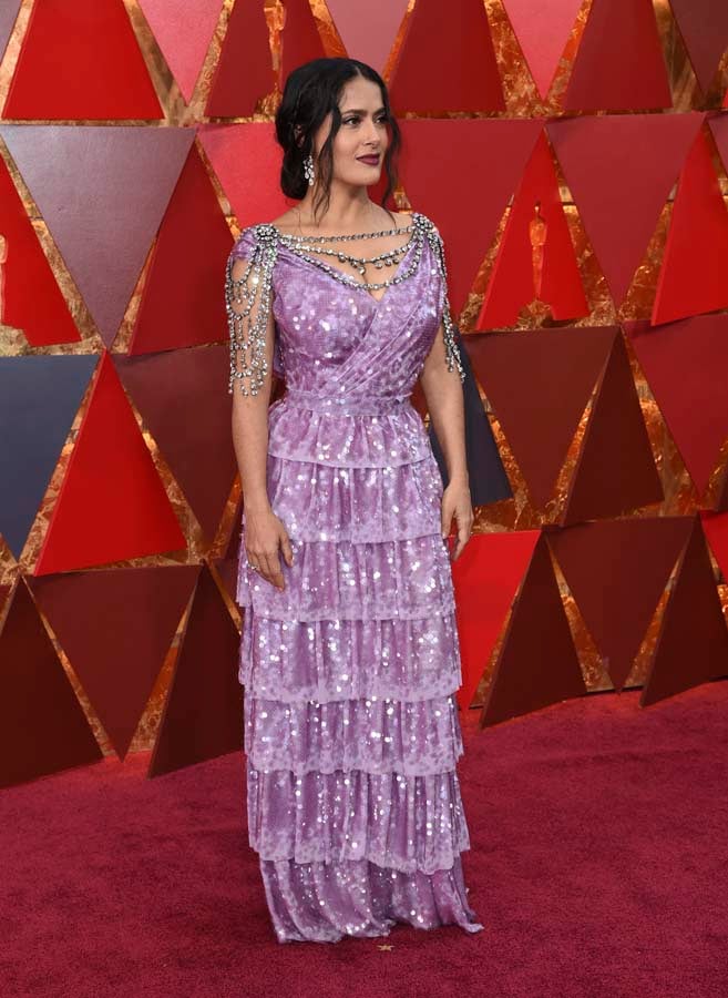 salma hayek peor vestida semana oscars