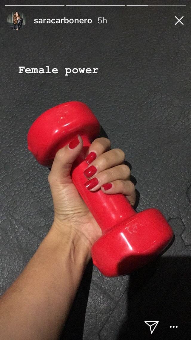 Sara Carbonero stories instagram