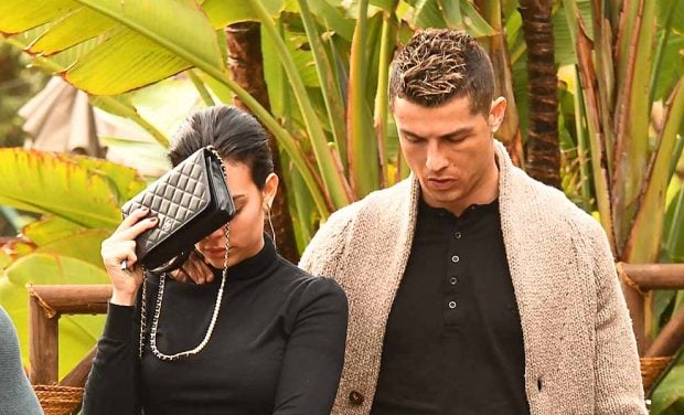 Georgina Rodríguez y Cristiano Ronaldo