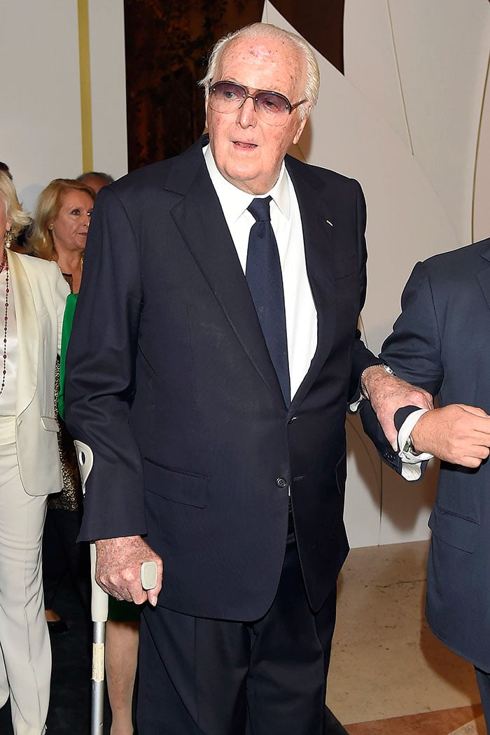 Hubert de Givenchy durante su visita a Madrid en 2014 / Gtres