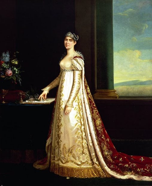 Josefina Bonaparte con la Brunswick 