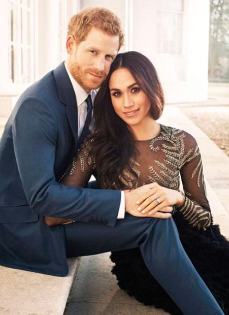 meghan harry posado oficial