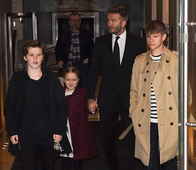 david beckham hijos
