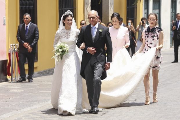 Alessandra de Osma con su padre / Gtres