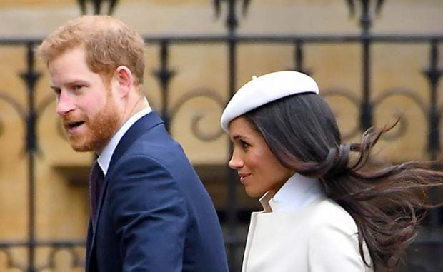 El pr&iacute;ncipe Harry y Meghan Markle