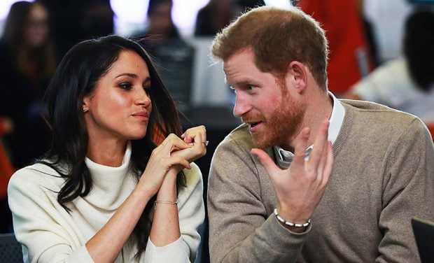 El pr&iacute;ncipe Harry y Meghan Markle