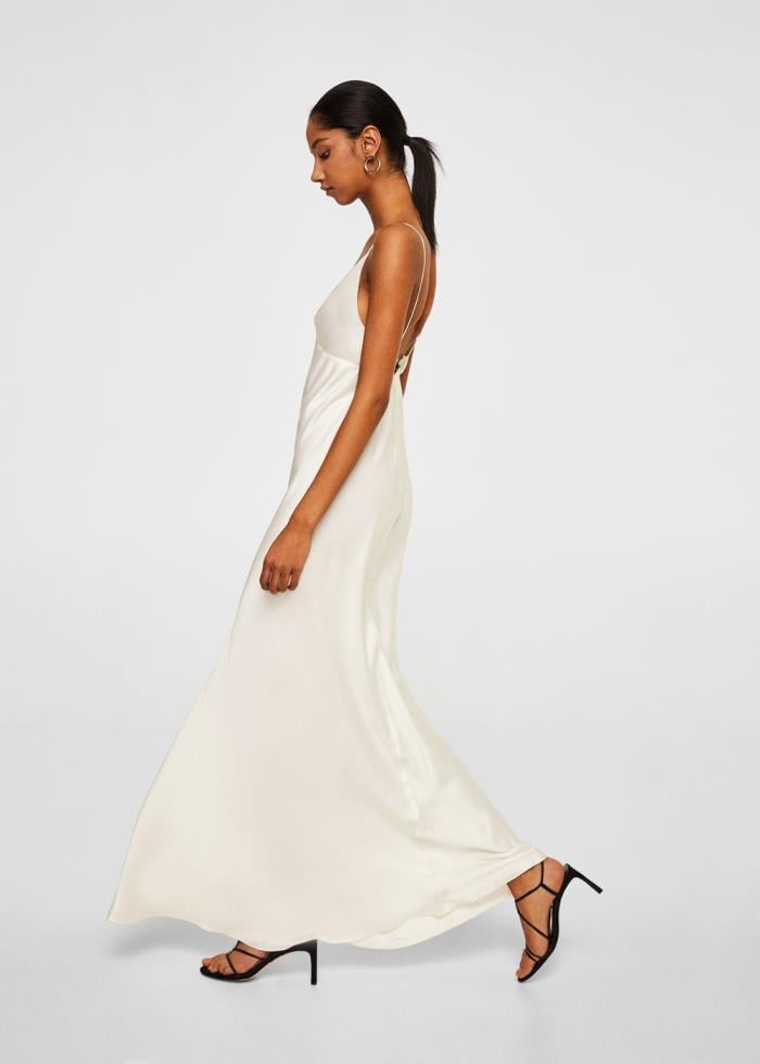 clon mango del vestido de novia de alessandra de osma