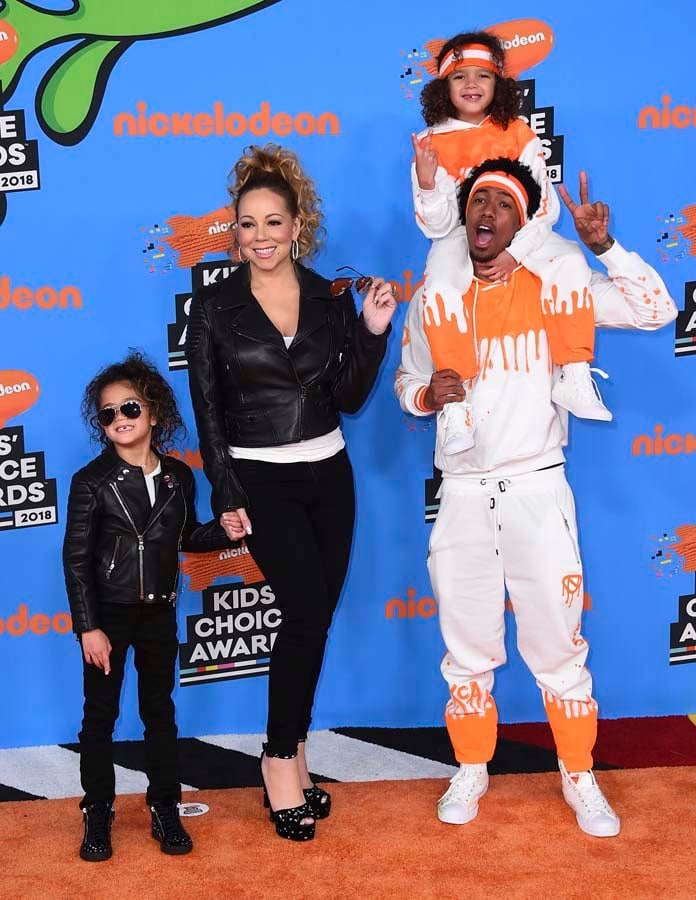 Mariah Carey, Nick Cannon, Monroe y Moroccan