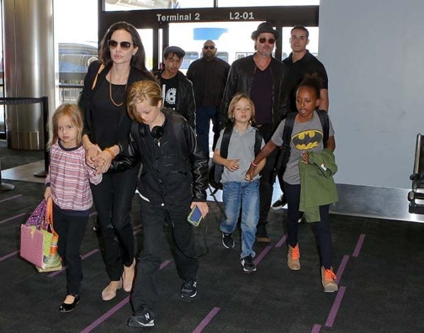 Angelina Jolie y Brad Pitt