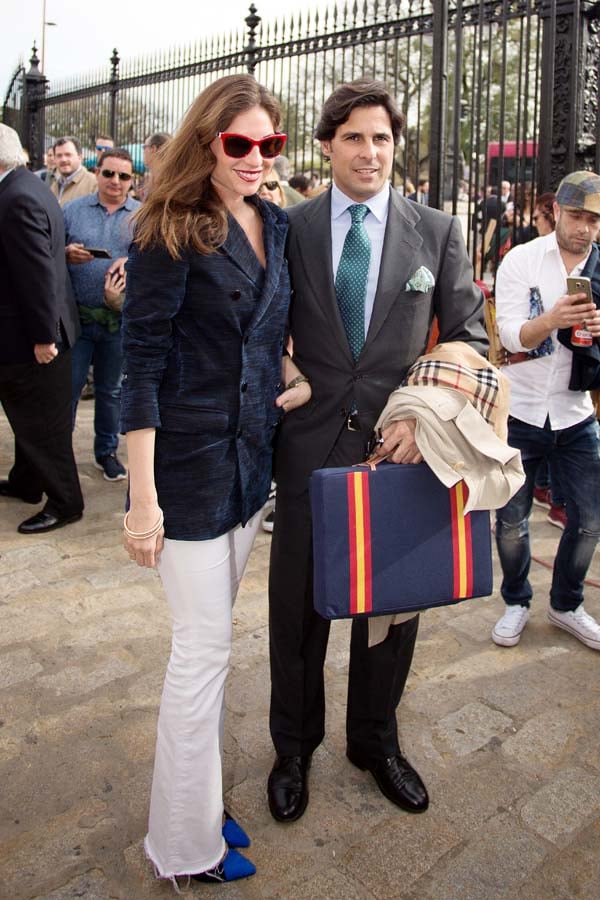 El torero Francisco Rivera Ordóñez y Lourdes Montes corrida toros domingo resurrección sevilla 2018