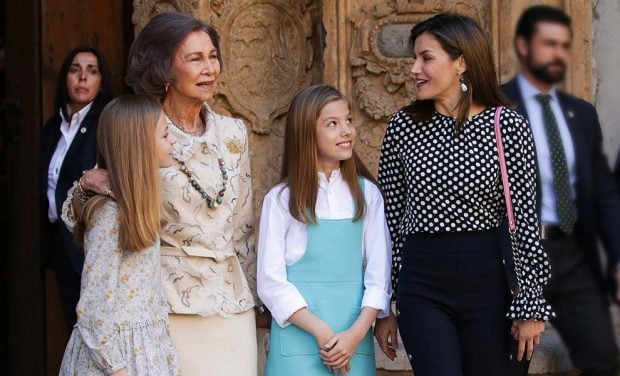 reinas Letizia y Sofía