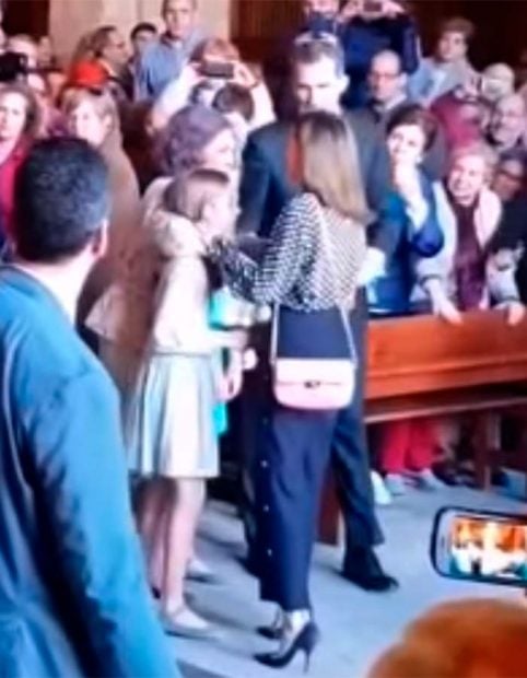 Las reinas Letizia y Sofía
