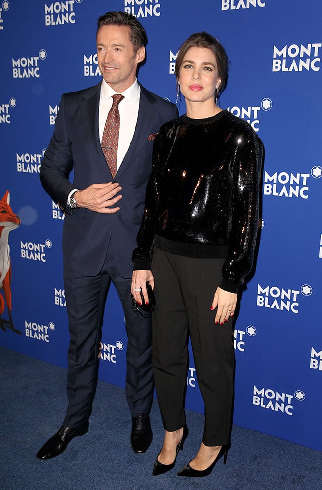 carlota casiraghi hugh jackman montblanc