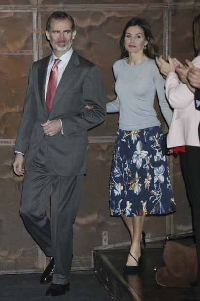 Los reyes don Felipe y doña Letizia