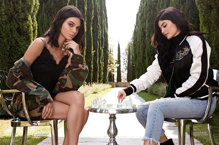 Kendall y Kylie Jenner en la imagen de campa&ntilde;a / Forever 21