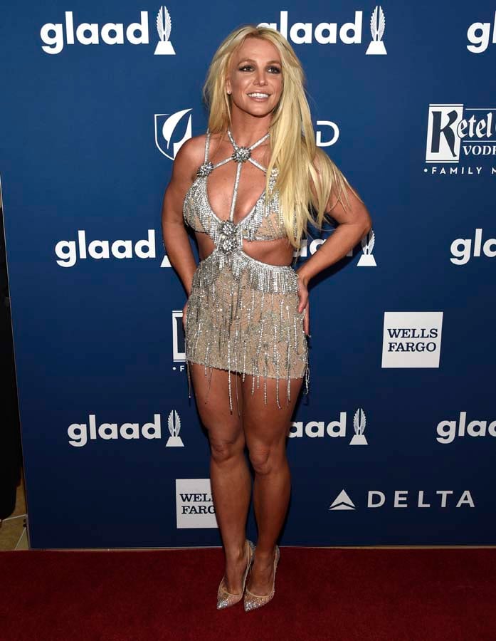 Britney Spears en los premio GLAAD 2018