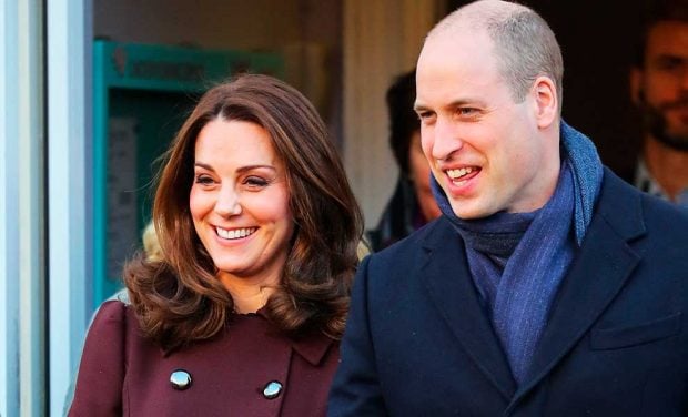 Kate Middleton y el príncipe Guillermo