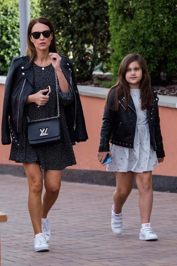 Paula Echevarr&iacute;a y su hija Daniella