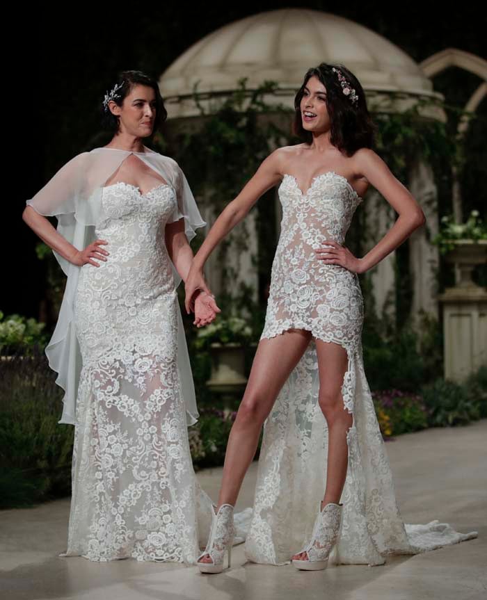 Blanca Romero y Lucía Rivera