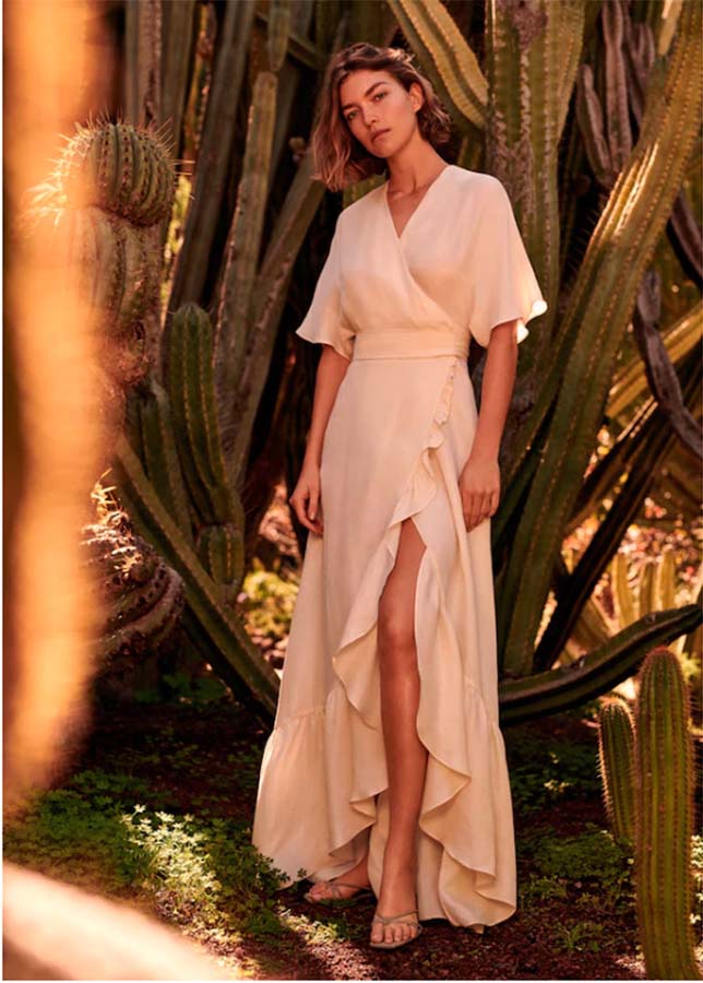 vestido novia low cost mango 2018