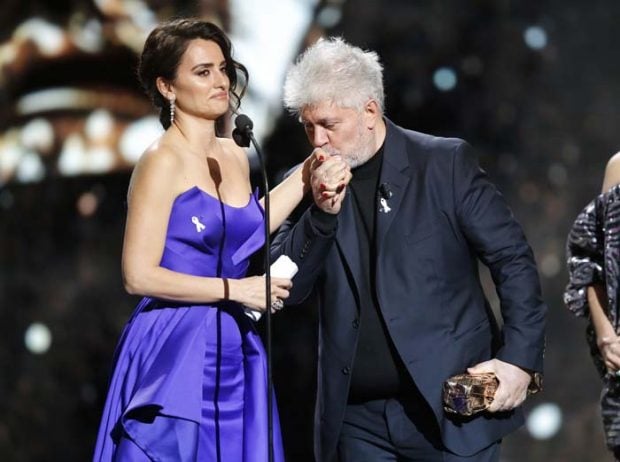 Penelope Cruz y Pedro Almodovar