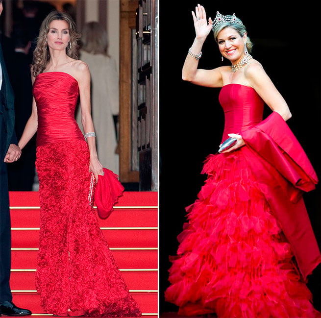 letizia maxima rojo