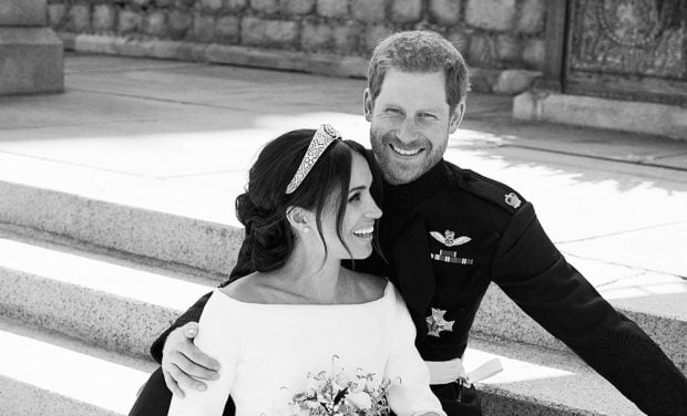príncipe Harry y Meghan Markle.