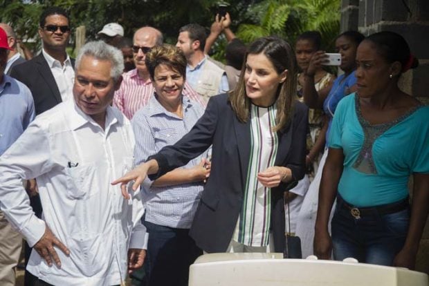Reina Letizia cooperación república dominicana