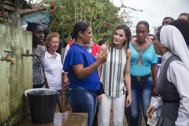 Reina Letizia cooperación república dominicana