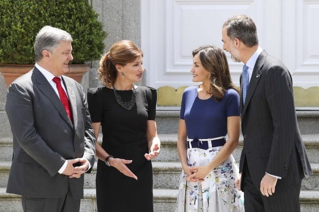 Maryna Poroshenko y Letizia