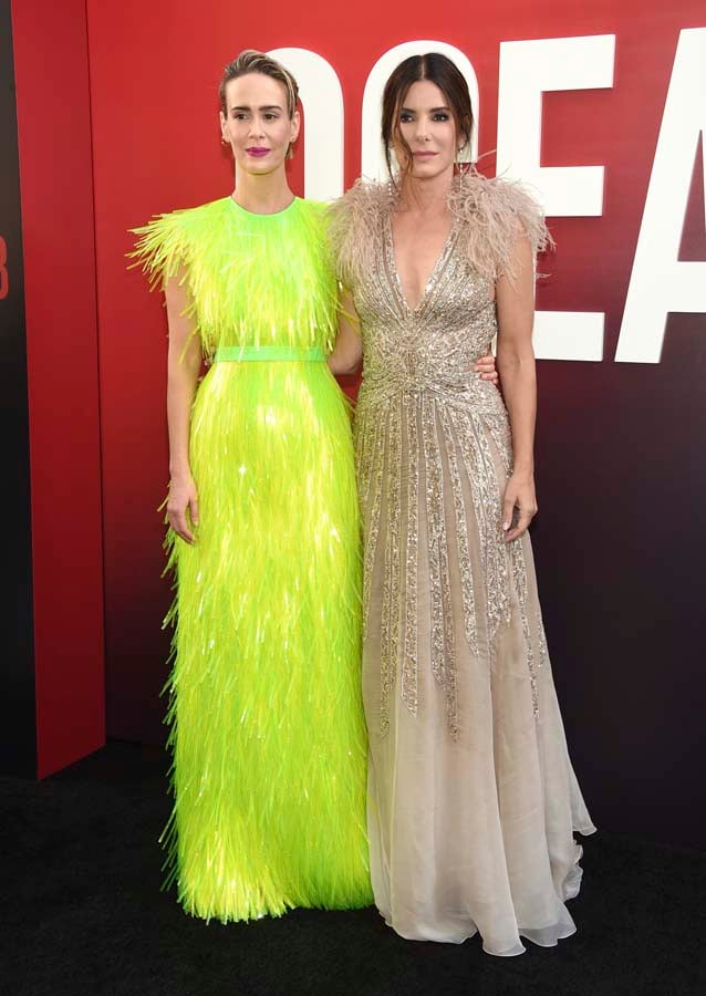 Sarah Paulson y Sandra Bullock Ocean's 8 Premiere