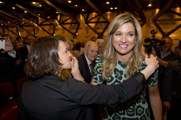 Ines y M&aacute;xima Zorreguieta