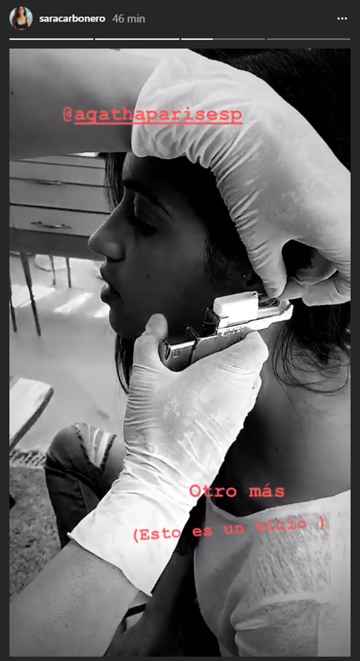 Sara Carbonero Piercings agatha