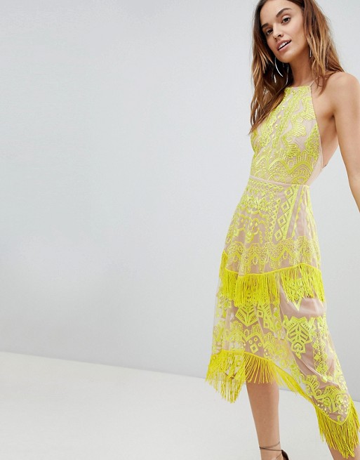 Vestido de ASOS de invitada de boda Sara S&aacute;lamo