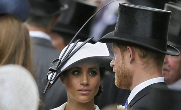 Meghan Markle y el pr&iacute;ncipe Harry