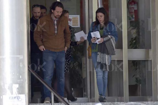 Pablo Iglesias e Irene Montero