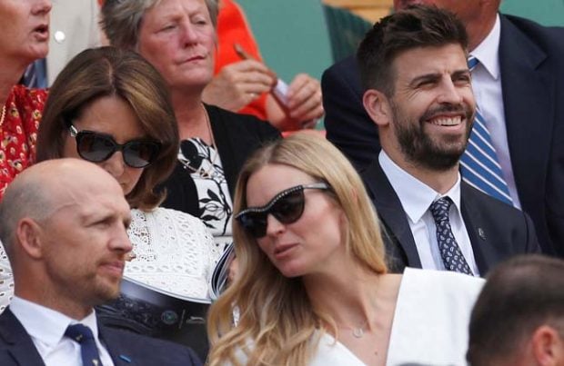 Carole Middleton, Gerard Pique