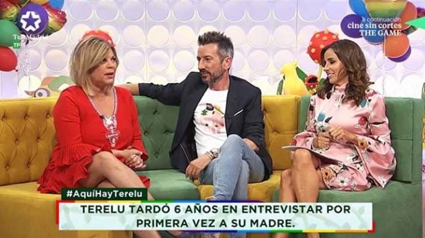Terelu Campos, Carmen Alcayde, David Valldeperas 