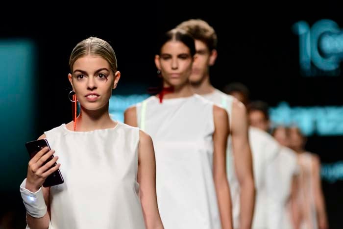 La concursante de la edici&oacute;n 2017 de OT, Nerea Rodr&iacute;guez, presenta la colecci&oacute;n de Constanza + Lab / Gtres
