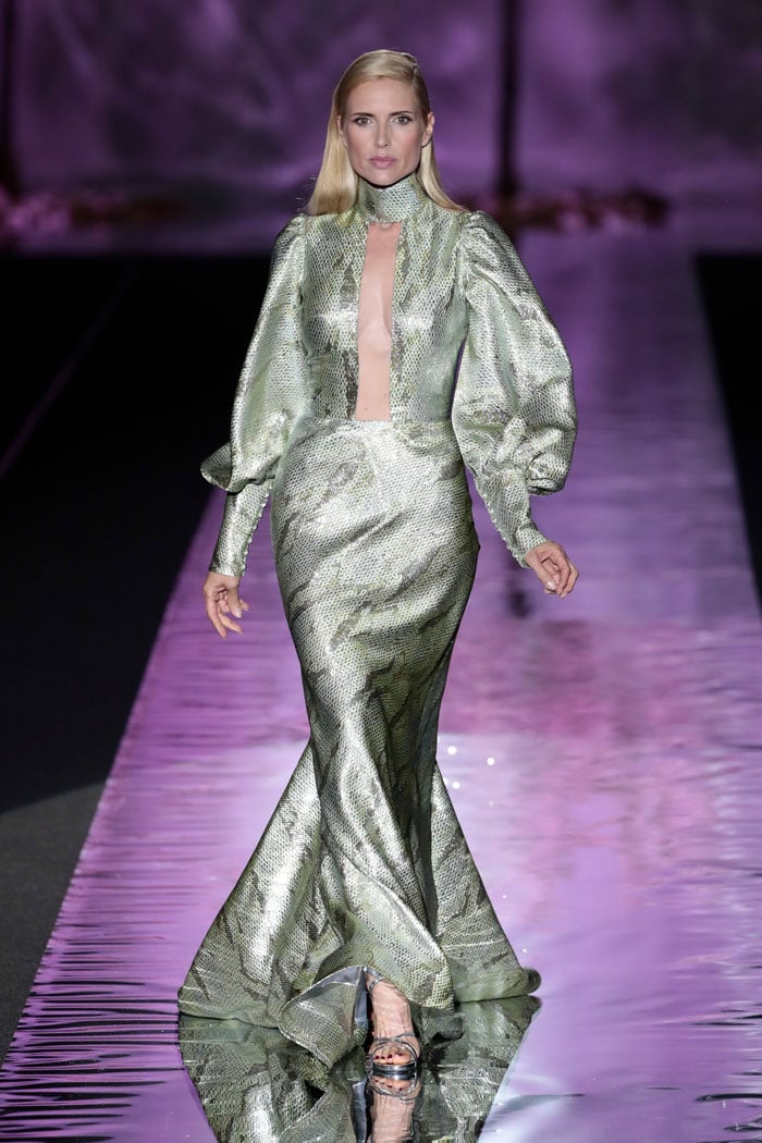 Judit Mascó en el desfile Hannibal Laguna MBFWM