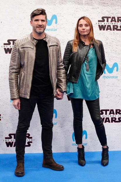 Toño Sanchís y su mujer Lorena Romero
