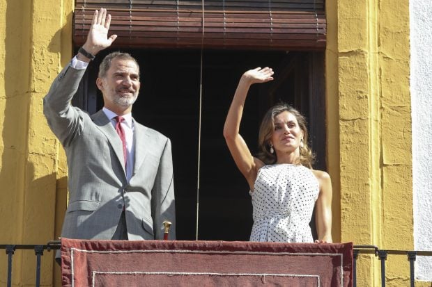 Los Reyes en Bailén / Gtres