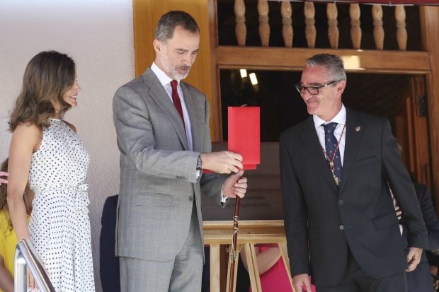 Los Reyes en Bailén / Gtres