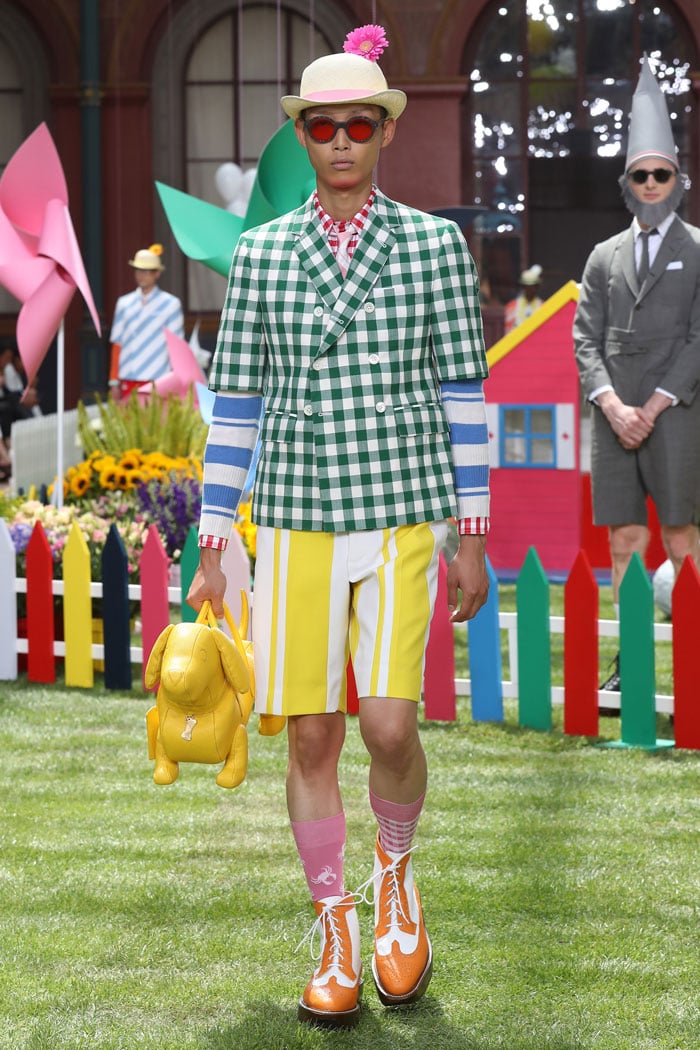 Propuesta de la colección menswear primavera 2019 de Thom Browne / Gtres